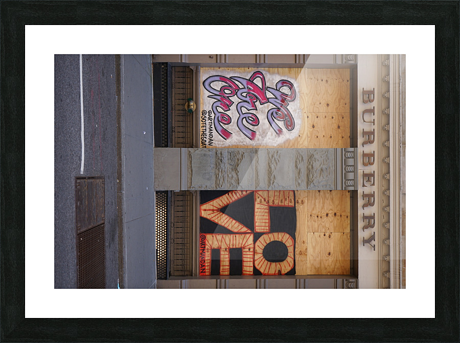 One Love  Picture Frame print