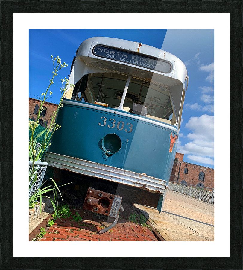 Trolly Throwback  Picture Frame print