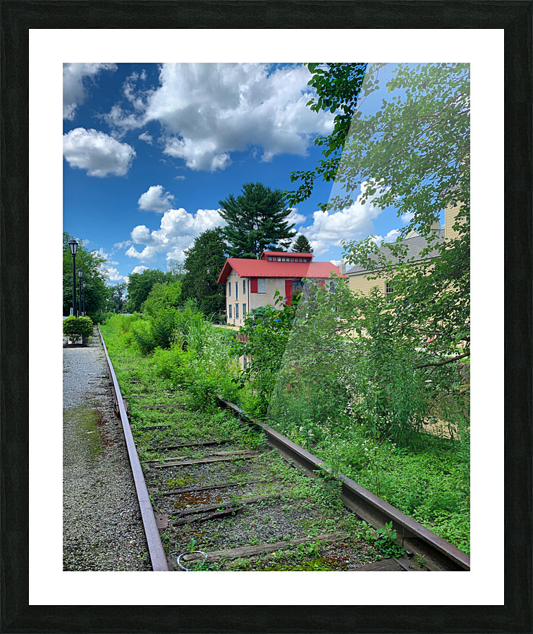 Tracks to Nowhere Picture Frame print