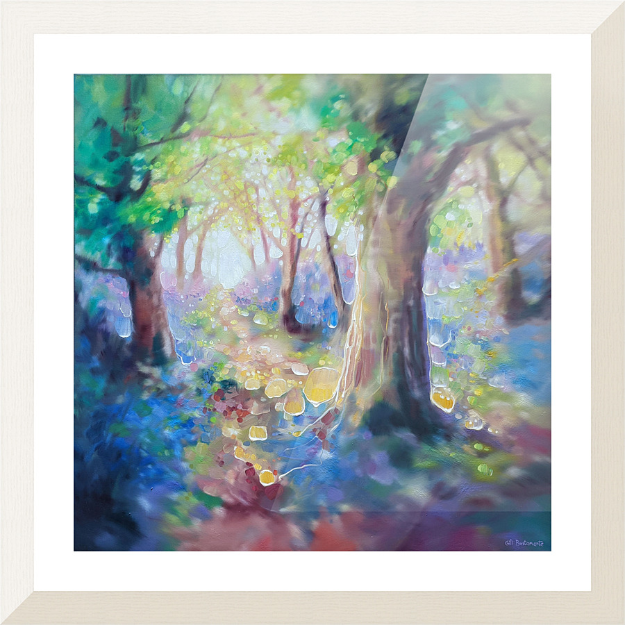 April Explodes Picture Frame print