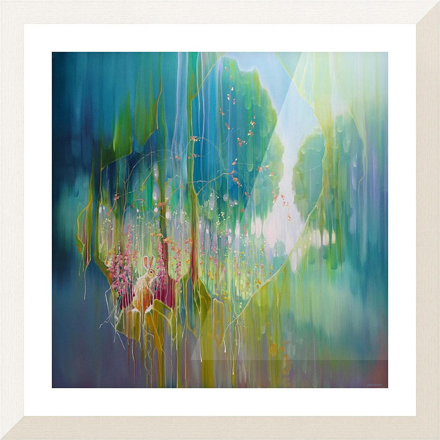 Hares Meadow Picture Frame print