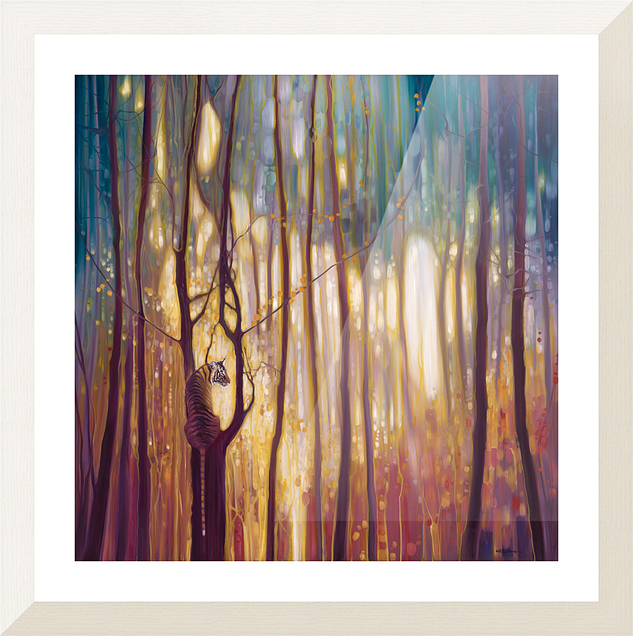 Burning bright Picture Frame print