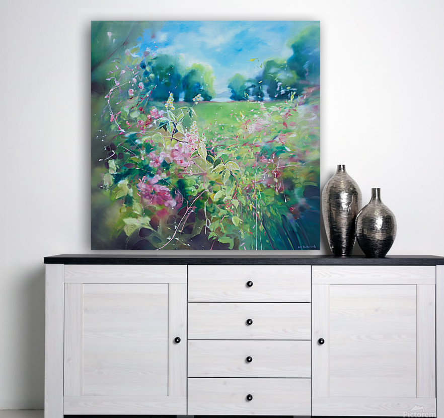 beyond the hedgerow Reproduction