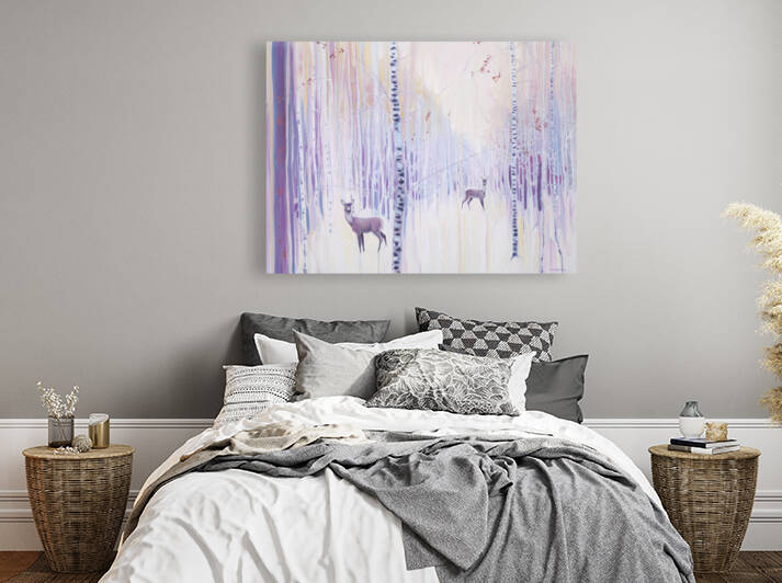spirits of winter by gill bustamante by Gill Bustamante Artist