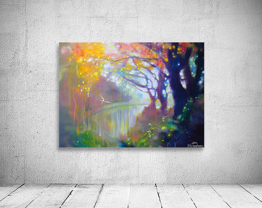 magic lingers print Wall Preview