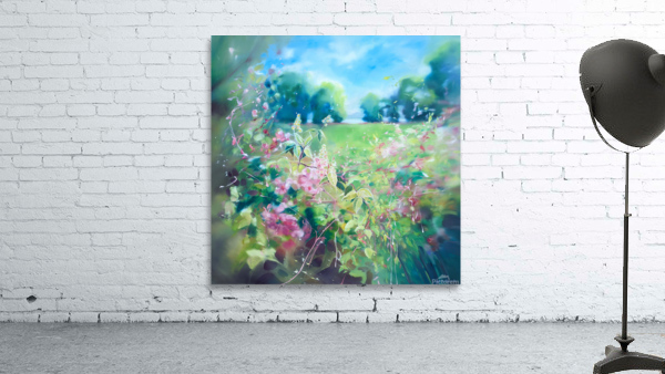 beyond the hedgerow Wall Preview