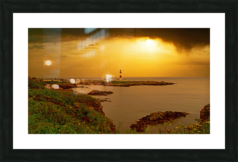 Buchannes  Lighthouse Picture Frame print