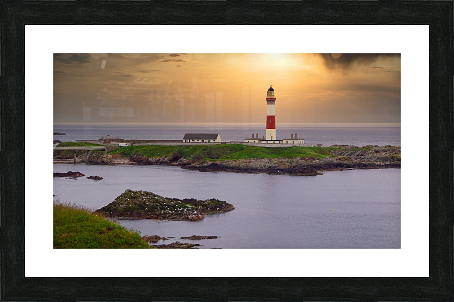  Buchannes Lighthouse Picture Frame print