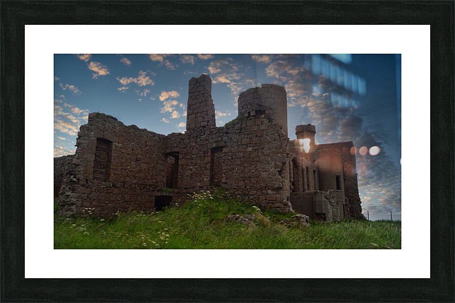 New Slains Castle Picture Frame print