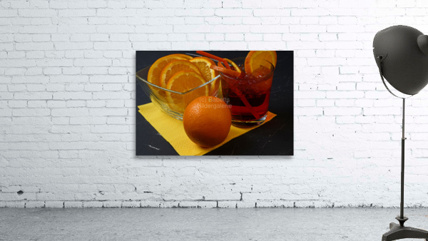  Cocktail Red Orange  Wall Preview
