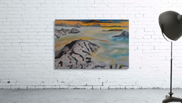 Above the clouds Wall Preview