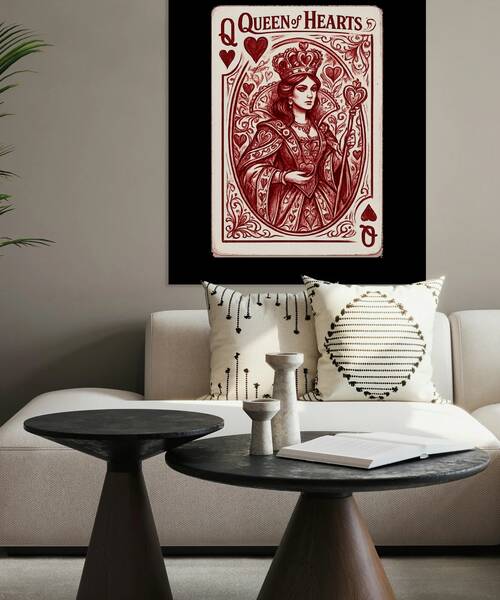 Queen of Hearts by Design4every1ArtShop