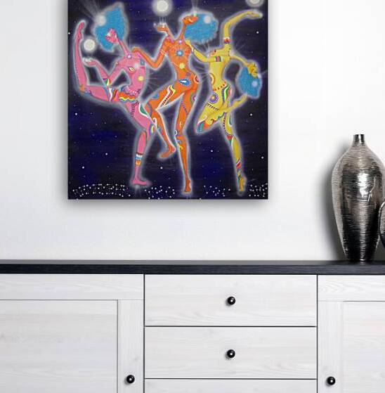         Trance and dance  1st painting period Remember the light you are                       by sophia Awen 