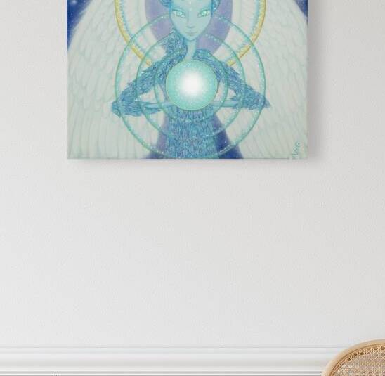 Blue avian healing 1 by sophia Awen 