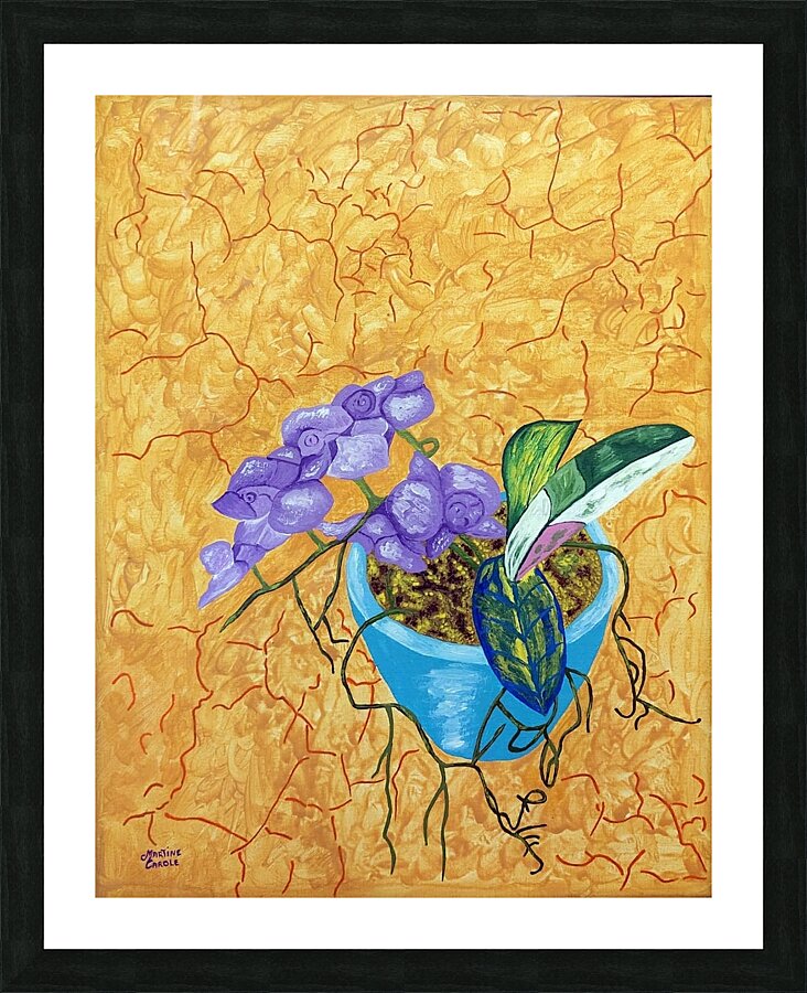 Iris source de grace Picture Frame print