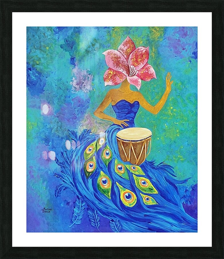 Cleophee Echo de l  Ame Picture Frame print