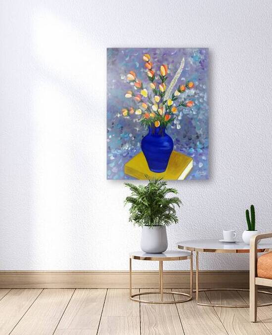 Barbara aux couleurs profondes by Martine Carole