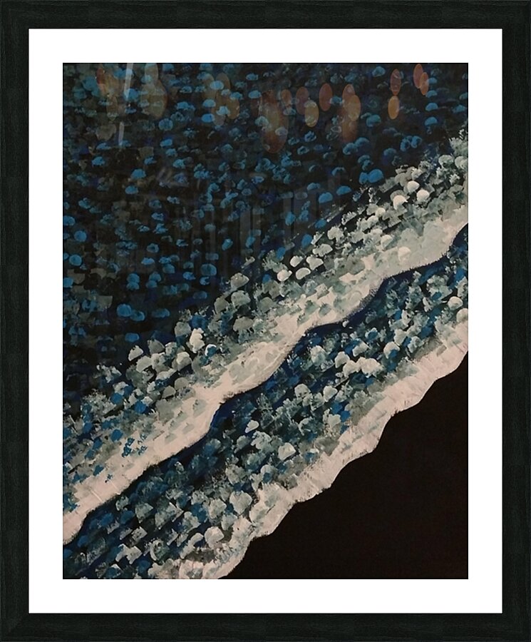 Water love  Picture Frame print