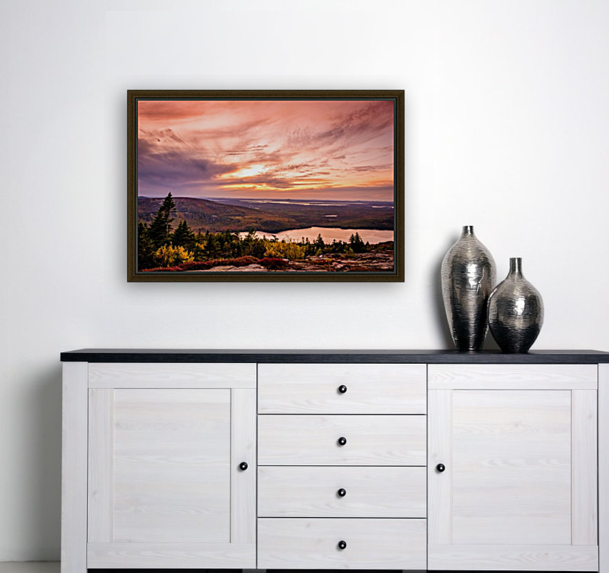 Cadillac Mountain Sunset Reproduction