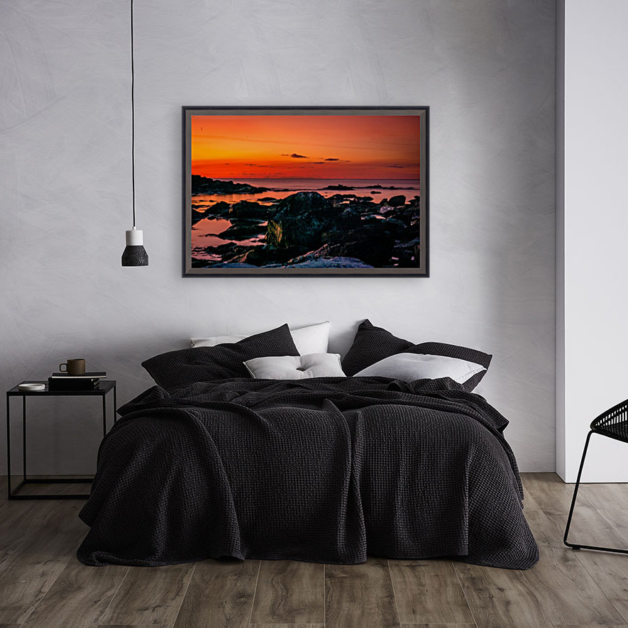 Sunrise on Fire Reproduction