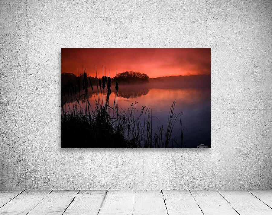 Misty Sunrise Wall Preview