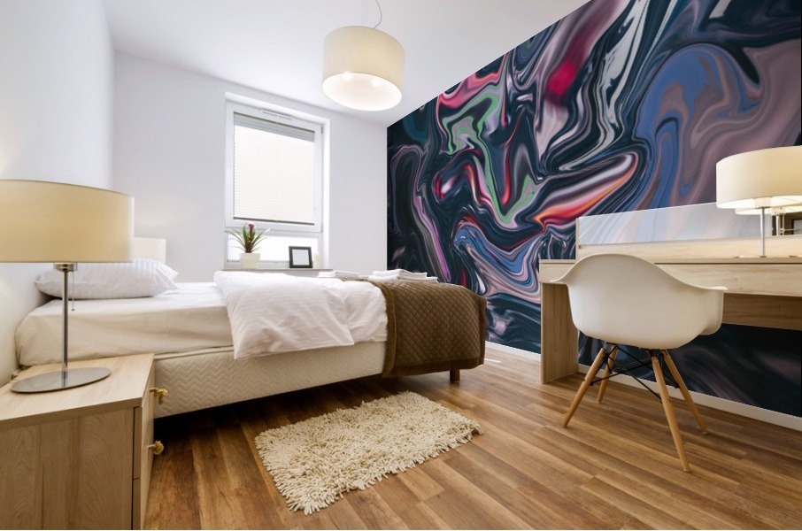 Liquify Mural print