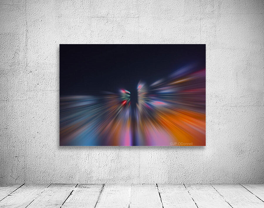 Radial_orangeblue Wall Preview