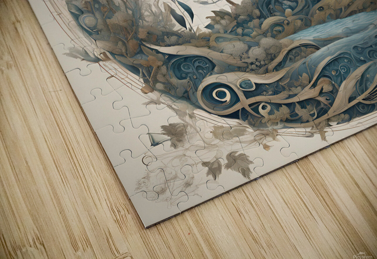 Imagine a visual representation of various natural phenomena by