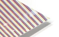 Abstract Striped Digital HD Metal print