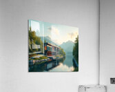 Lakeside Serenity Acrylic Print