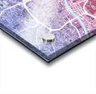 Glasgow Skyline Map Acrylic print