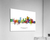 Winston-Salem North Carolina Skyline Acrylic Print