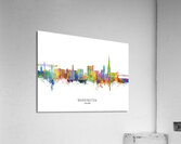 Warrington England Skyline Acrylic Print