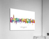 South Shields England Skyline Acrylic Print