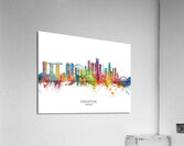 Singapore Skyline Acrylic Print
