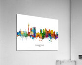 San Antonio Texas Skyline Acrylic Print