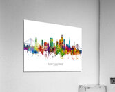 San Francisco California Skyline Acrylic Print