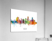 Boston Massachusetts Skyline Acrylic Print