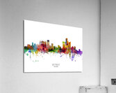 Detroit Michigan Skyline Acrylic Print