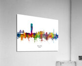 Malmo Sweden Skyline Acrylic Print