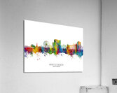 Myrtle Beach South Carolina Skyline Acrylic Print