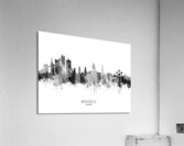Brussels Belgium Skyline Acrylic Print