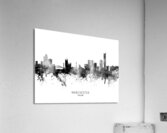 Manchester England Skyline Acrylic Print