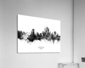 Lincoln England Skyline Acrylic Print