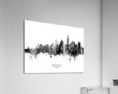 Santorini Skyline Acrylic Print