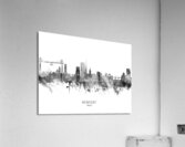 Newport Wales Skyline Acrylic Print
