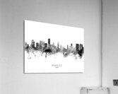 Honolulu Hawaii Skyline Acrylic Print