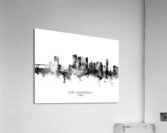 Fort Lauderdale Florida Skyline Acrylic Print