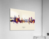 Ipswich England Skyline Acrylic Print