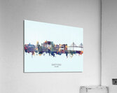 Dartford England Skyline Acrylic Print